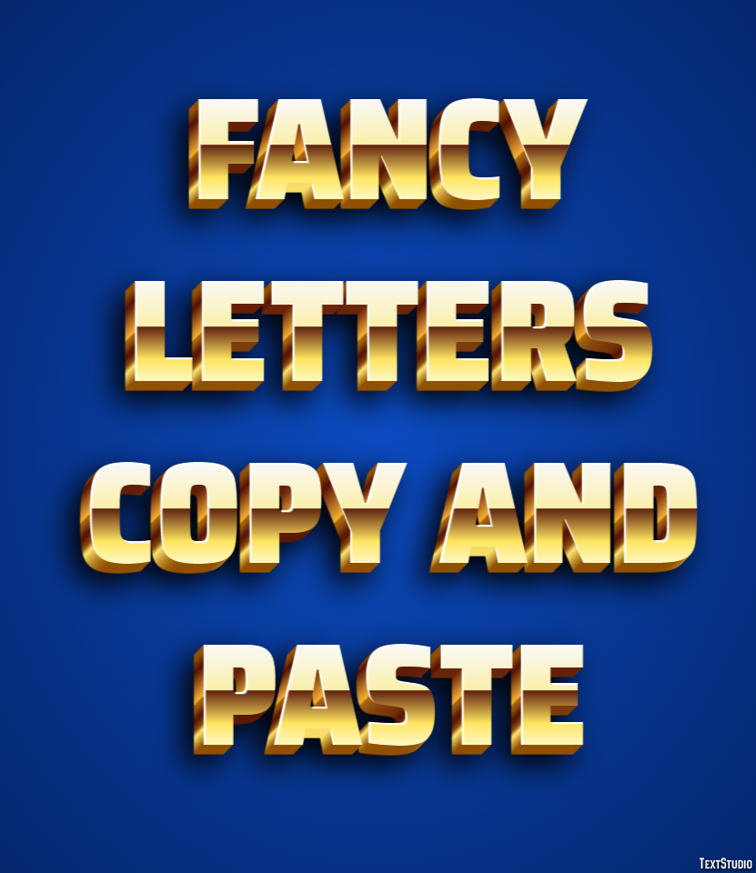 Fancy Letters Copy And Paste テキスト効果