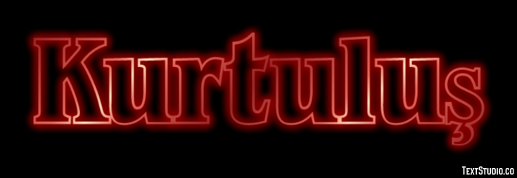 Kurtuluş テキスト効果