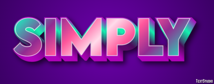 Simply Text Effect