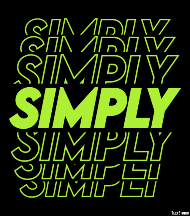 Simply Text Effect