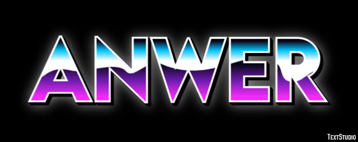 Anwer Text Effect