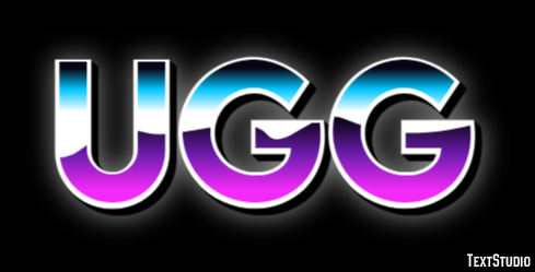 UGG Text Effect