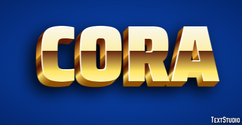 Cora Texteffekt