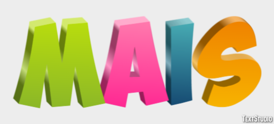 Mais Effet de texte