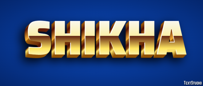 Shikha Text Effect