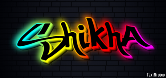Shikha Text Effect