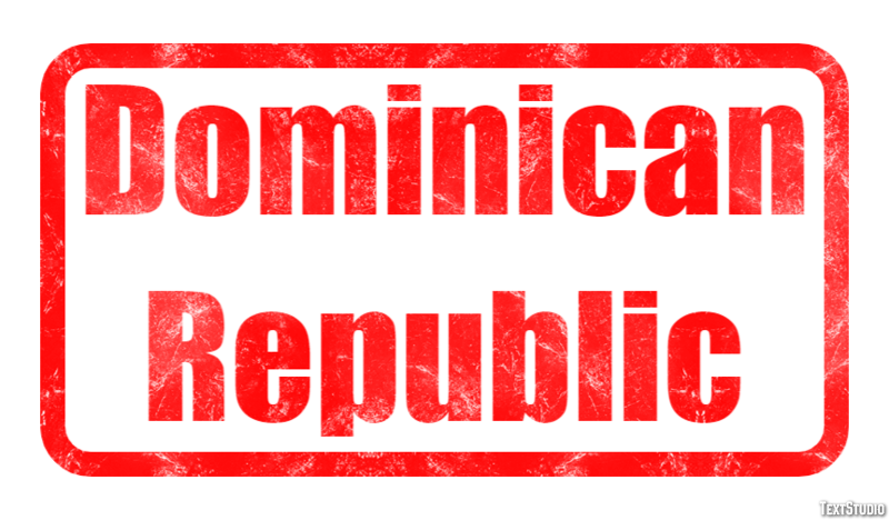 Dominican Republic Text Effect
