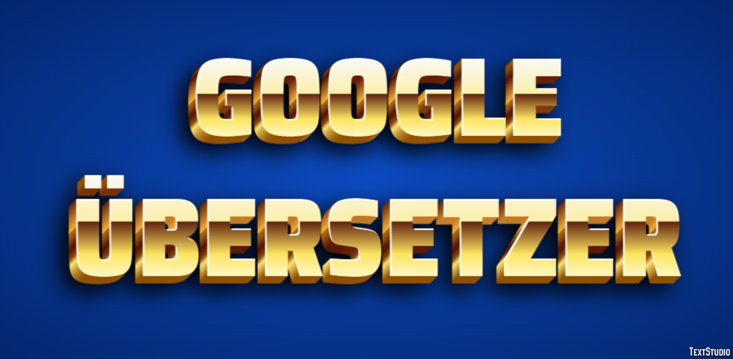 Google Übersetzer Effetto testo