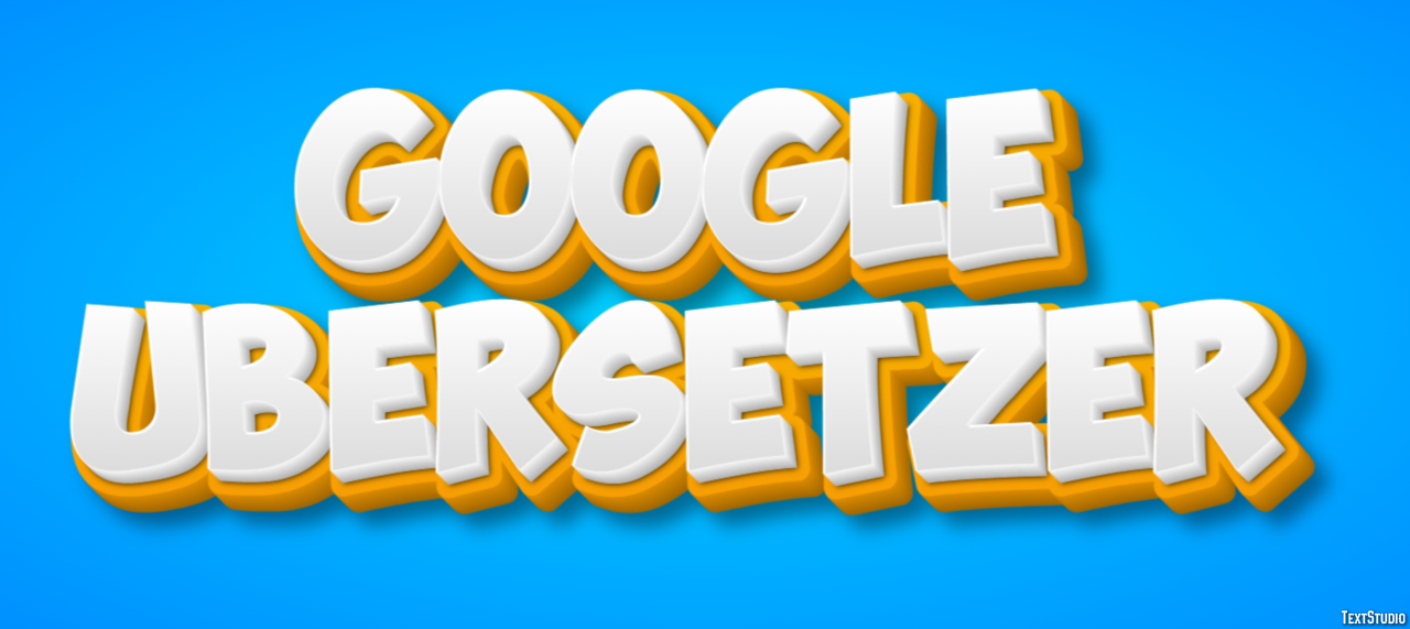 Google Übersetzer Effetto testo