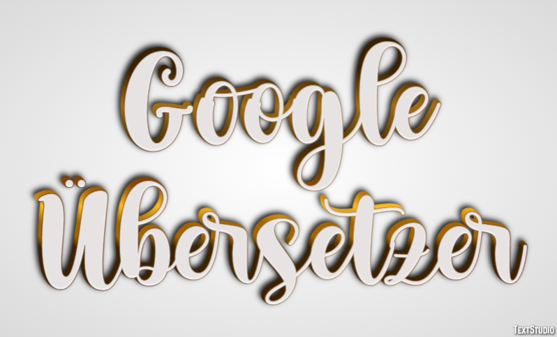 Google Übersetzer Efecto de Texto