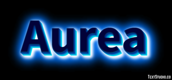 Aurea Effetto testo