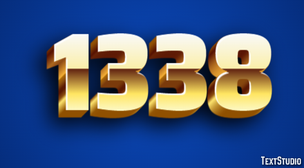 1338 Effetto testo