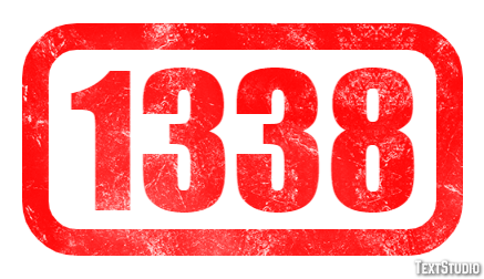 1338 Текстовый эффект