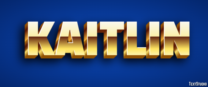 Kaitlin Efecto de Texto