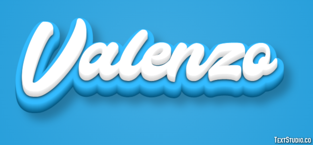 Valenzo Texteffekt