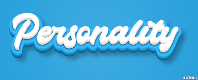 Personality Text Effect