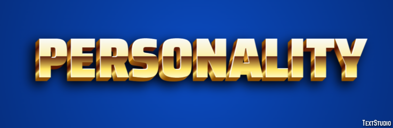 Personality Text Effect