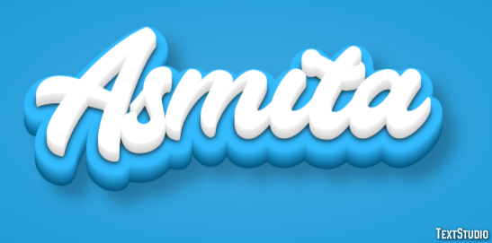 Asmita Text Effect