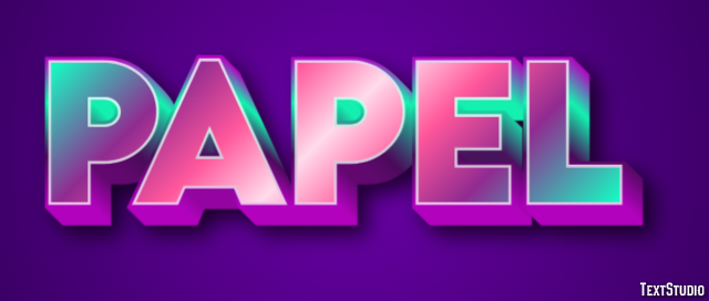 Papel Effetto testo
