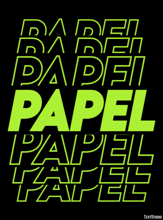 Papel Effetto testo