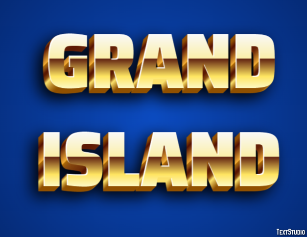 Grand Island Effetto testo