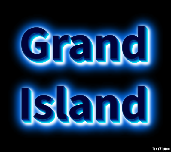 Grand Island Effetto testo