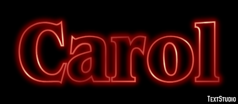 Carol Text effect
