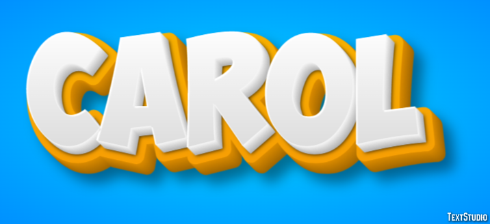 Carol Text effect