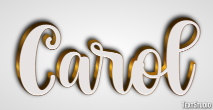 Carol Text effect