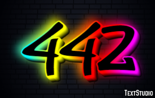 442 Texteffekt