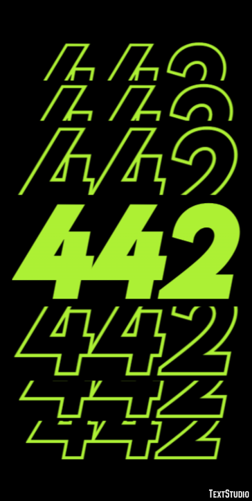 442 Text Effect