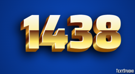 1438 Metin Efekti