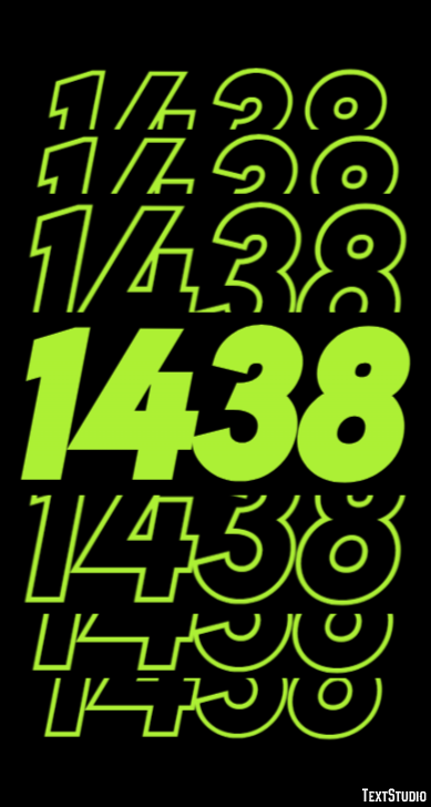 1438 Metin Efekti