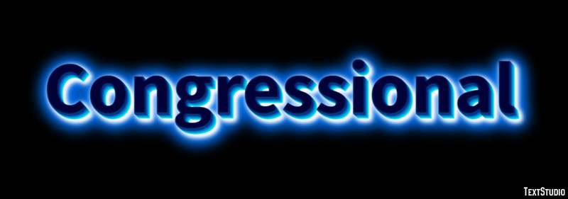 Congressional Text Effect