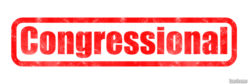 Congressional Text Effect