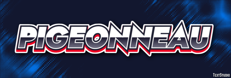 Pigeonneau Efecto de Texto