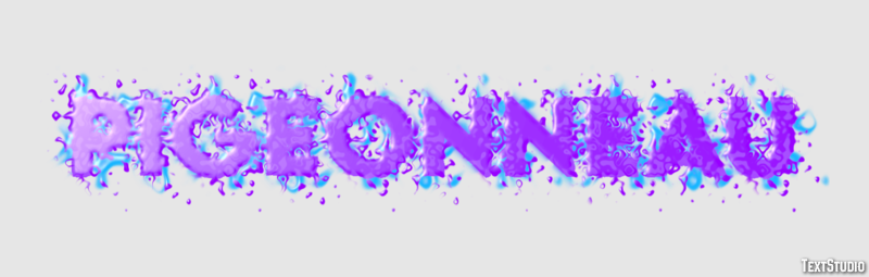 Pigeonneau Efecto de Texto