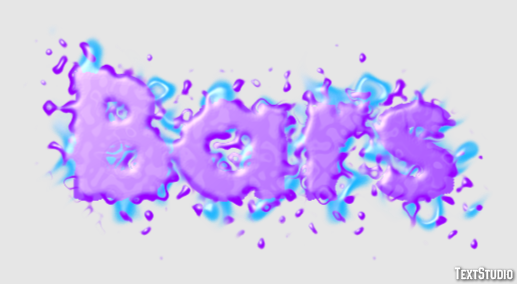 Bars Text effect