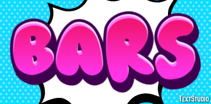 Bars Text effect