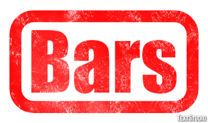 Bars Text effect