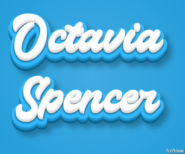 Octavia Spencer Efecto de Texto