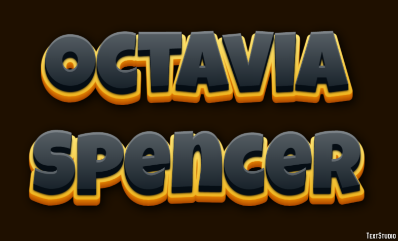 Octavia Spencer Efecto de Texto