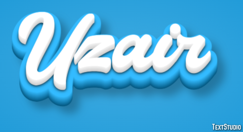 Uzair Text Effect