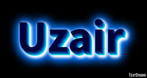 Uzair Texteffekt