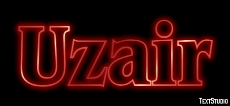 Uzair Text Effect