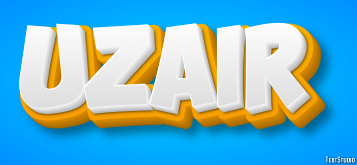 Uzair Text Effect