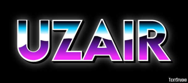 Uzair Text Effect