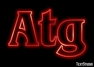 Atg Efecto de Texto