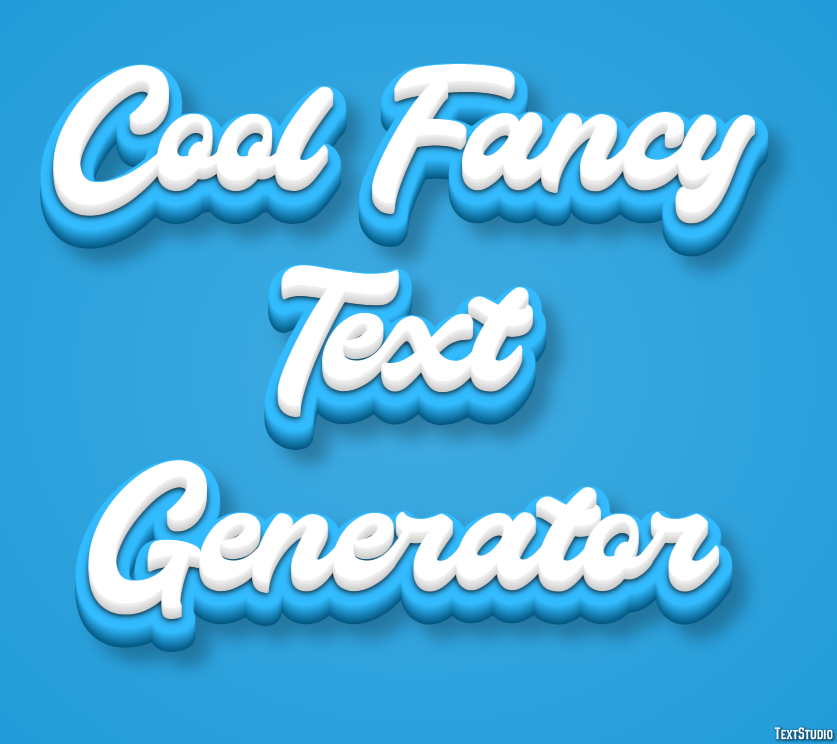Cool Fancy Text Generator テキスト効果