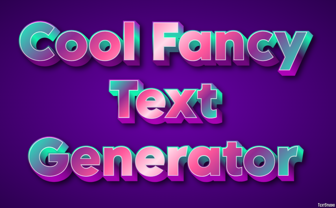 Cool Fancy Text Generator テキスト効果